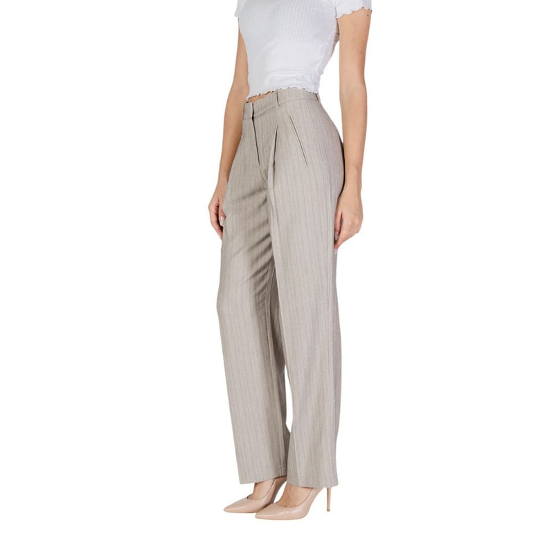 Vero Moda VMELI High Waist Herringbone Straight Pants