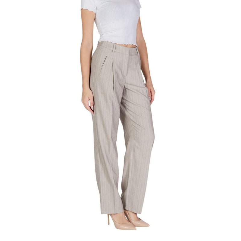 Vero Moda VMELI High Waist Herringbone Straight Pants