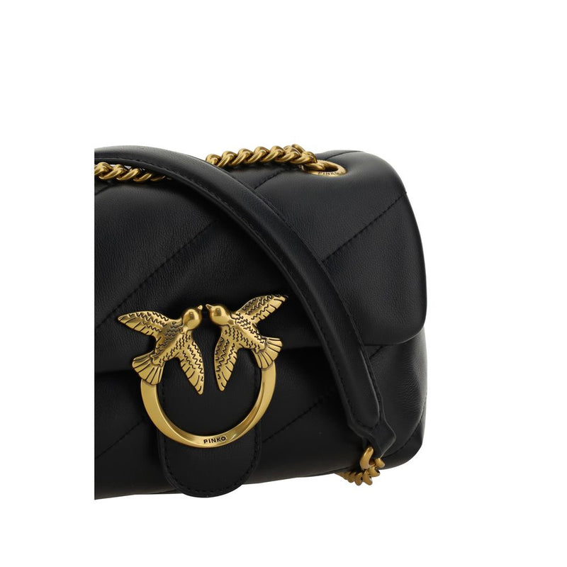 PINKO Love Mini Puff Shoulder Bag - Cuir de veau luxueux