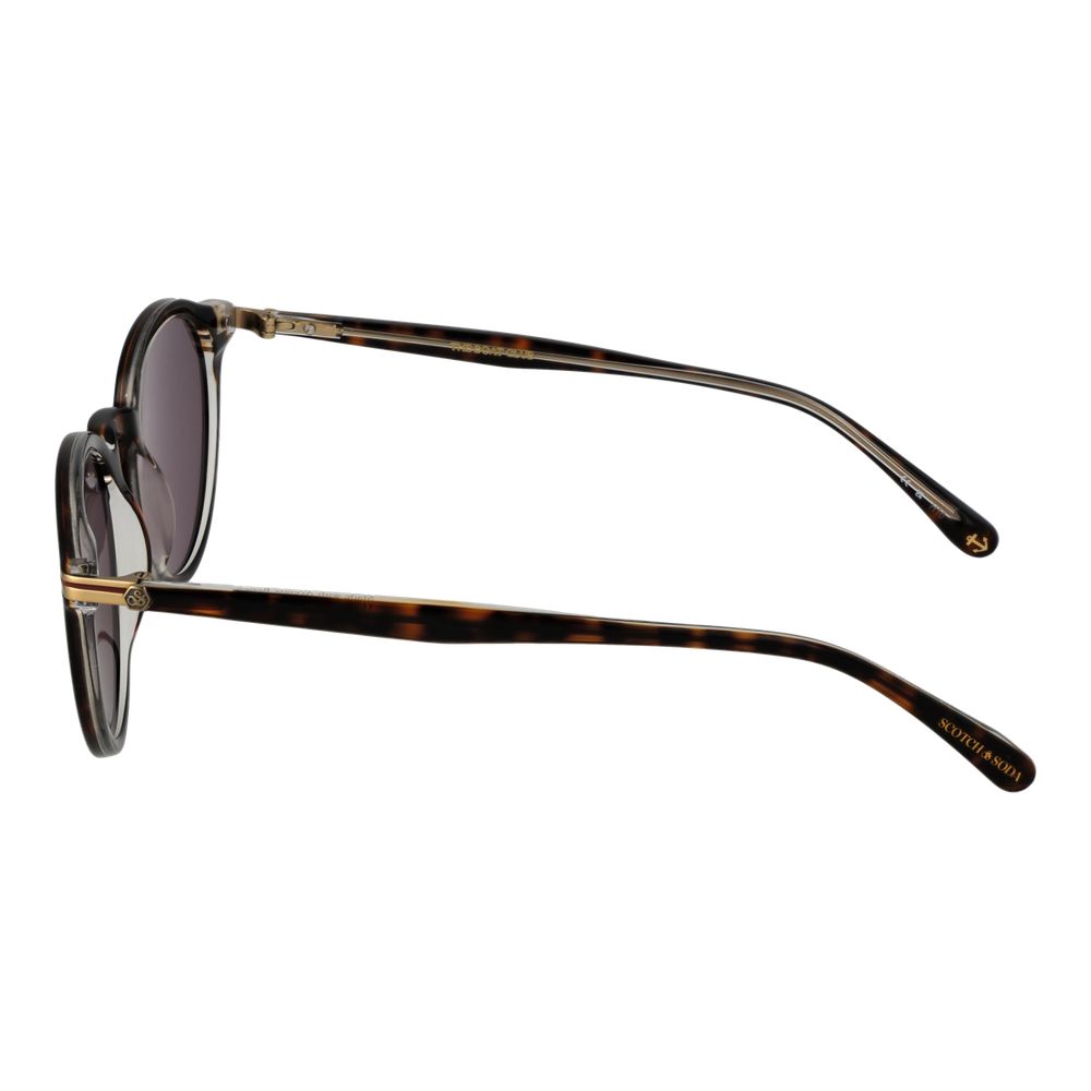 Lunettes de soleil pour homme marron Scotch & Soda