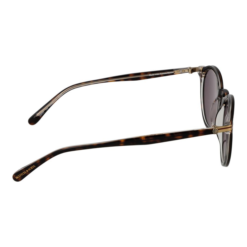 Lunettes de soleil pour homme marron Scotch & Soda