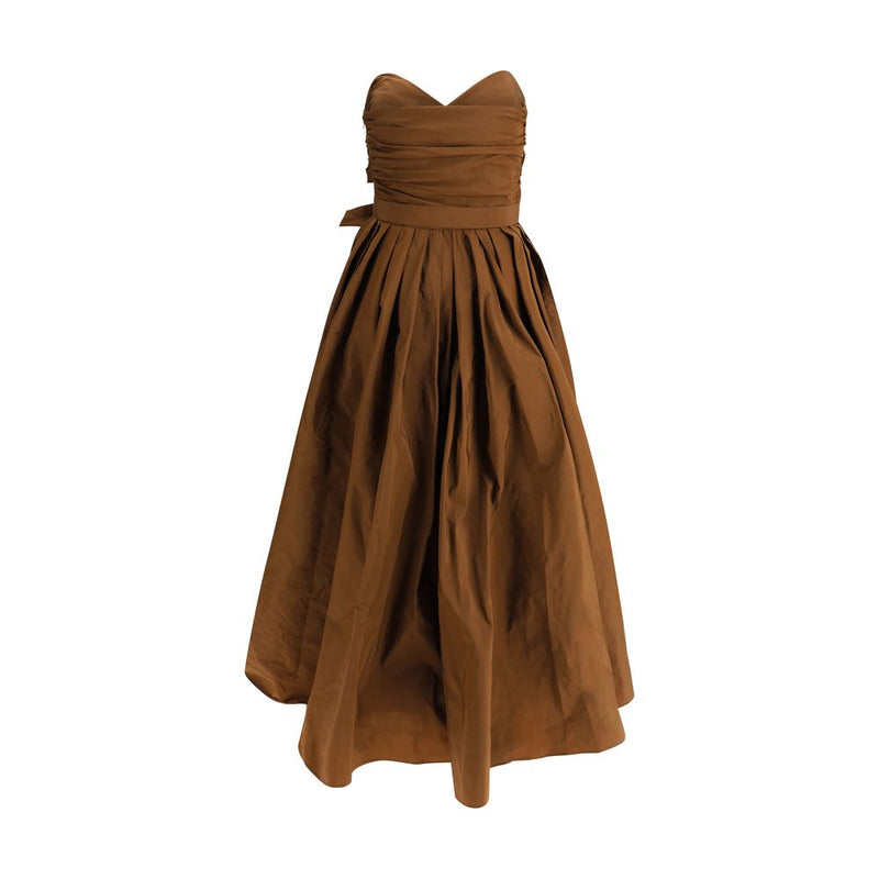 PINKO Strapless Long Dress - Elegant and Feminine Design