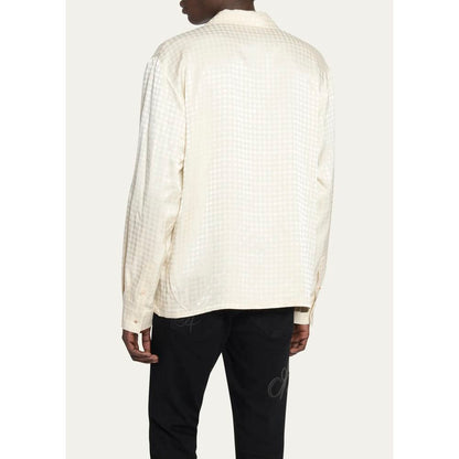 Chemise en viscose blanche Amiri