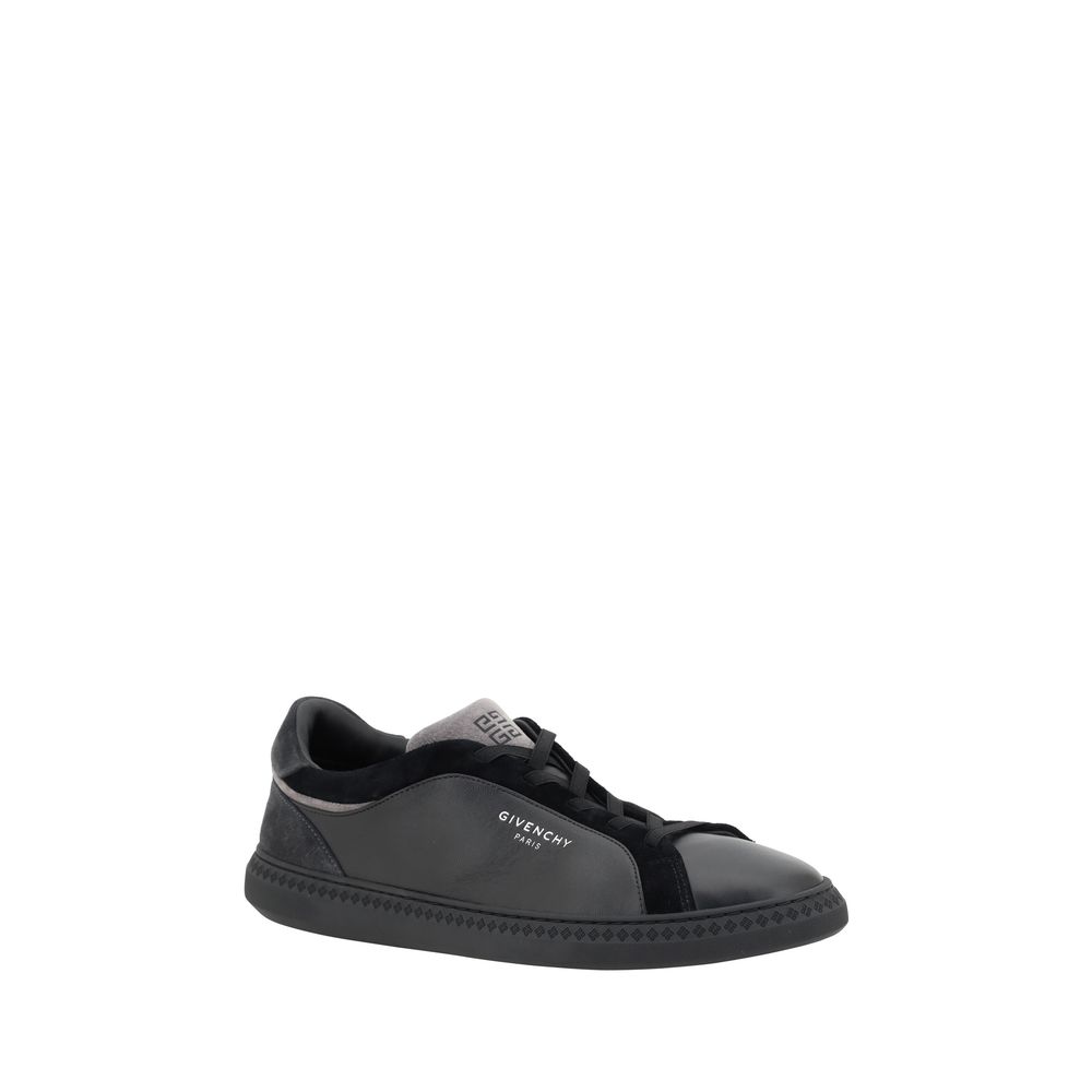 Givenchy Black Leather G Set Sneakers - Luxe et Confort