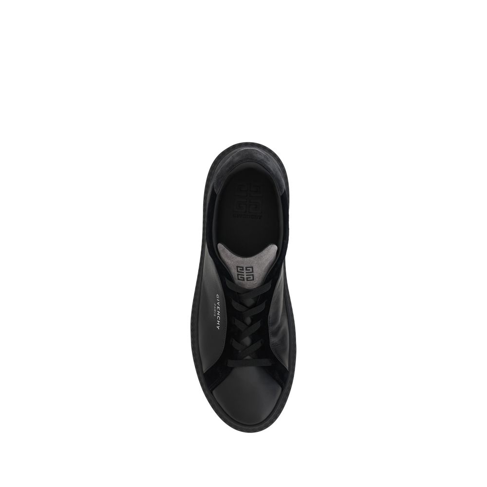 Givenchy Black Leather G Set Sneakers - Luxe et Confort