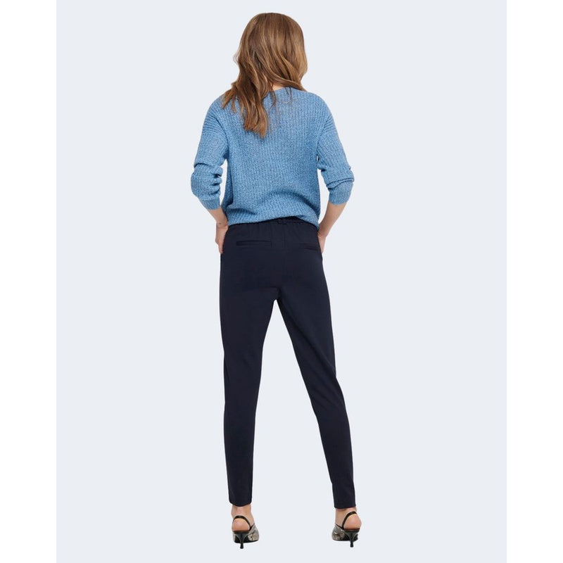 Only Blue Viscose Pant - ONLPOPTRASH LIFE EASY COL NOOS