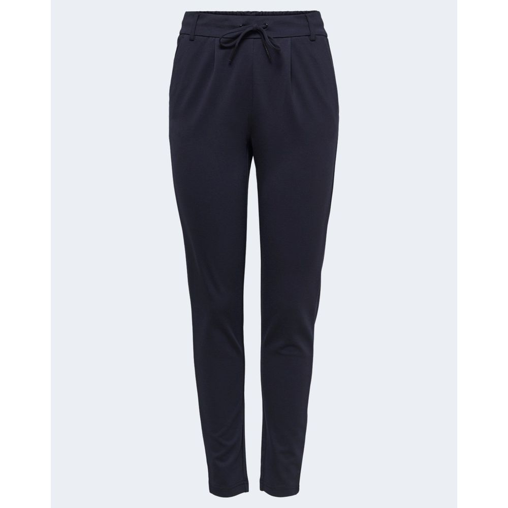 Only ONLPOPTRASH LIFE EASY COL NOOS - Pantalon Viscose Bleu