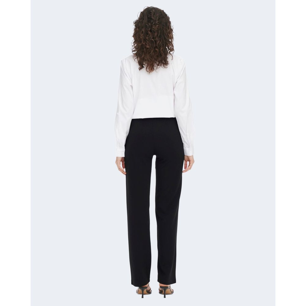 Pantalon noir en élasthanne de Jacqueline De Yong
