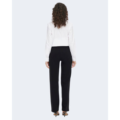 Pantalon noir en élasthanne de Jacqueline De Yong
