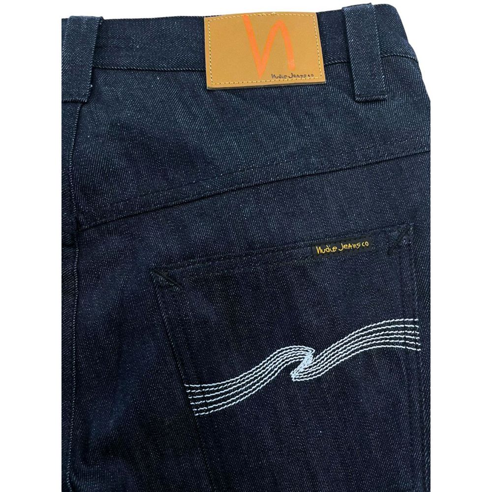 Jeans homme en coton bleu Nudie Jeans