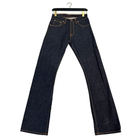 Nudie Jeans Blue Cotton Flared Jeans for Men