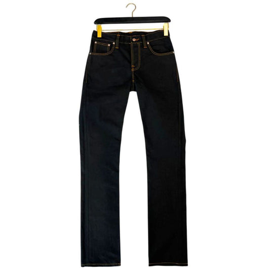 Nudie Jeans Black Cotton Men's Jean - Stylish Comfort