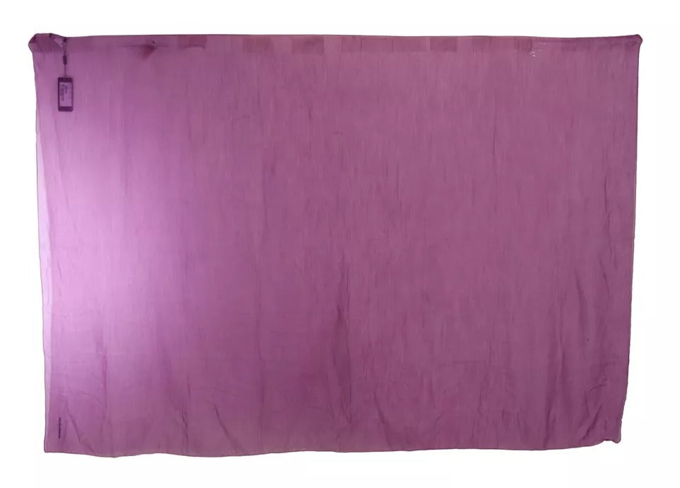 Dolce & Gabbana Écharpe Châle Wrap en Cachemire Soie Violet