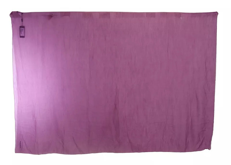 Dolce & Gabbana Écharpe Châle Wrap en Cachemire Soie Violet