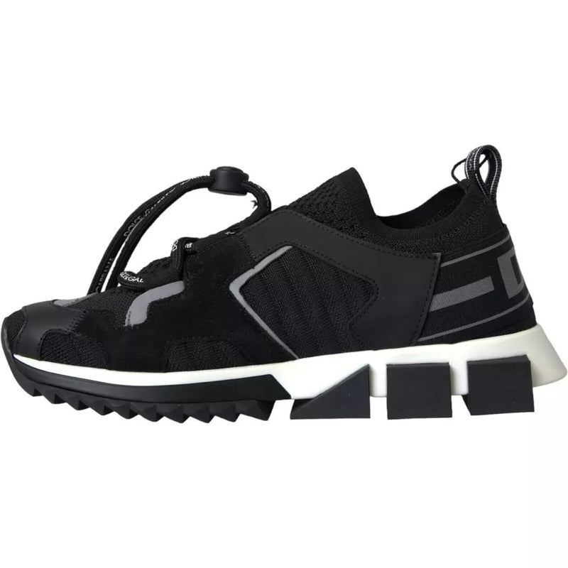Dolce & Gabbana Sorrento Sneakers Noir et Blanc pour Homme
