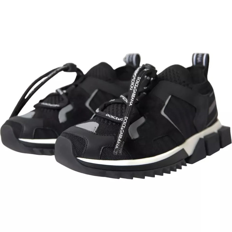 Dolce & Gabbana Sorrento Sneakers Noir et Blanc pour Homme