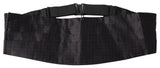 Ceinture de smoking à pois en soie noire Dolce &amp; Gabbana
