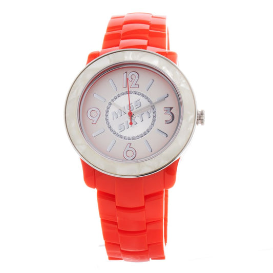 Miss Sixty Rood Polyethyleen Horloge
