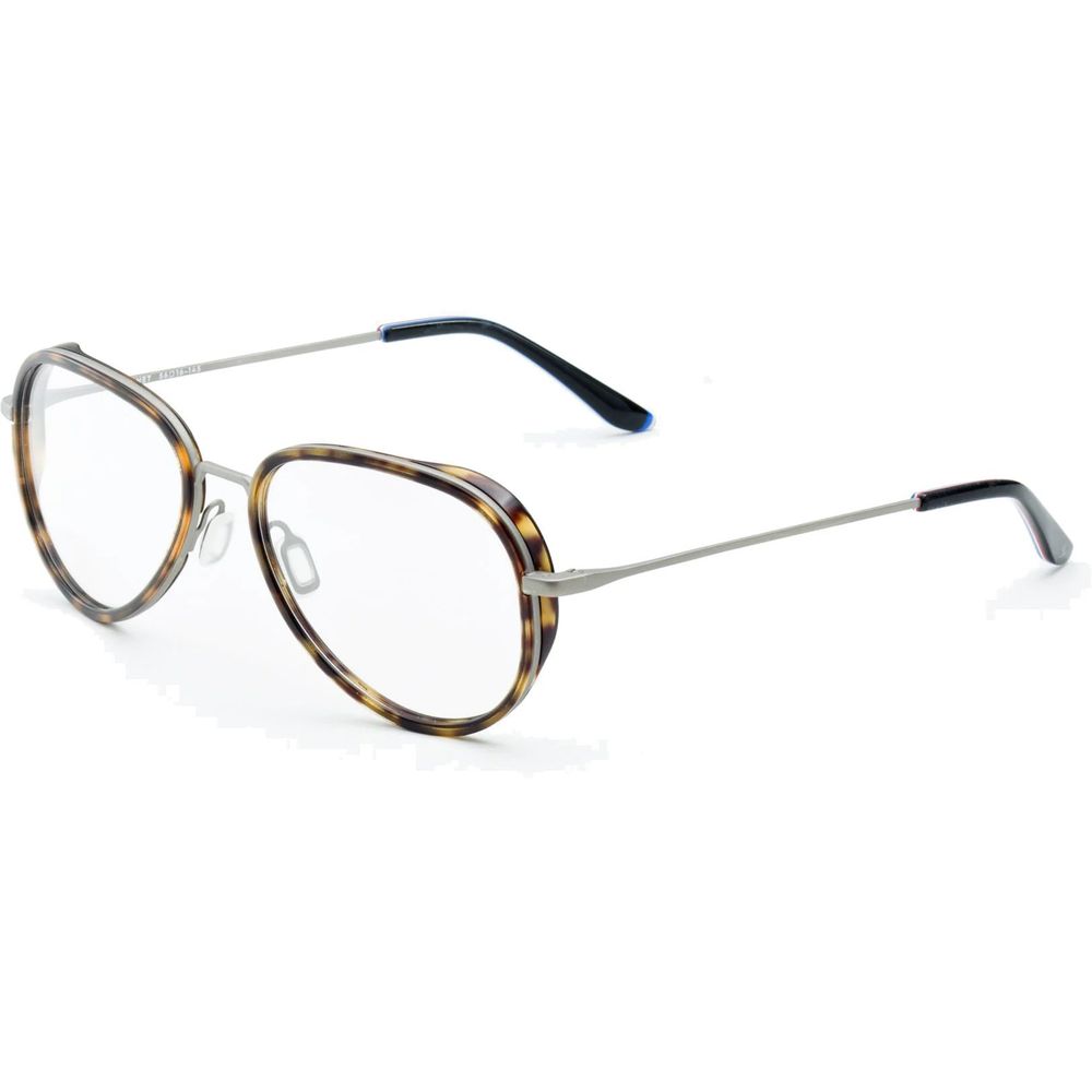Montures Vuarnet en acier inoxydable brun