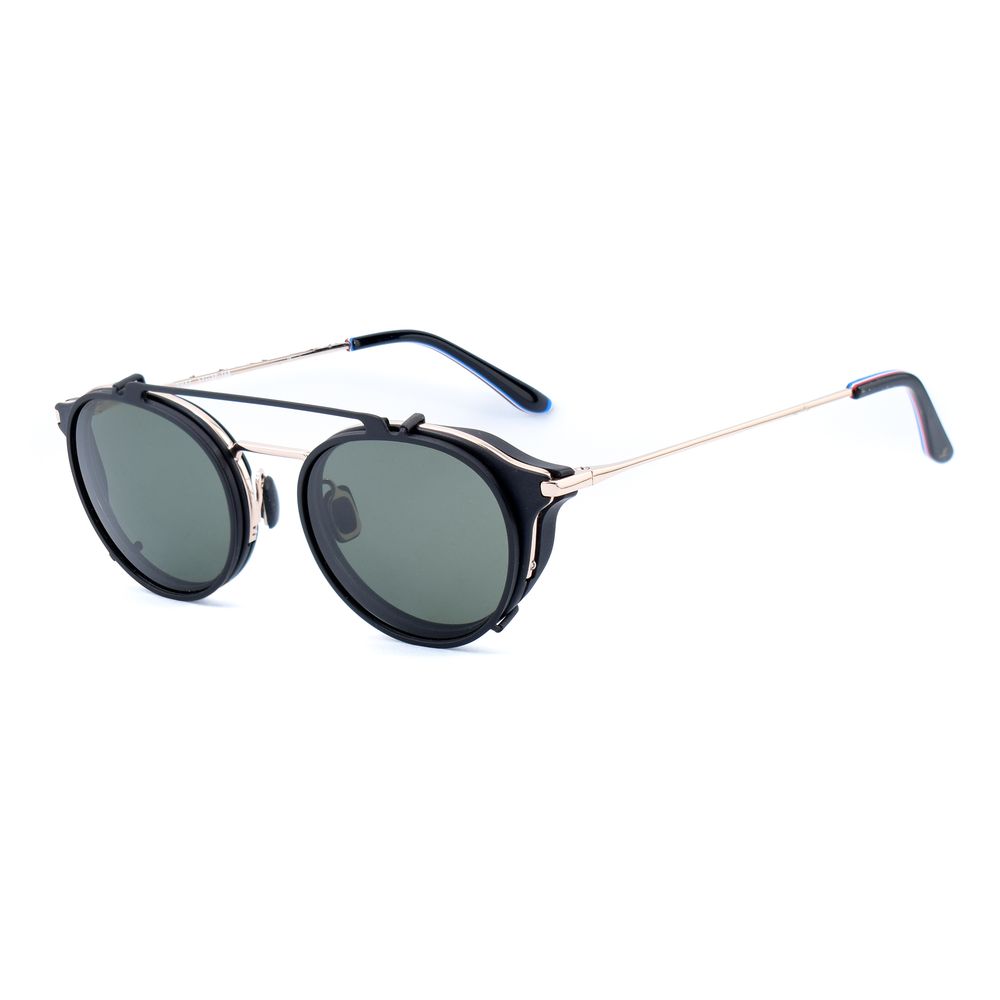 Montures Vuarnet en acier inoxydable noir