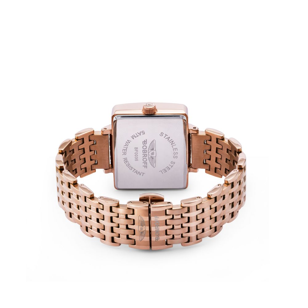 Montre Bobroff en acier inoxydable et bronze