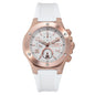 Bobroff White Rubber Watch