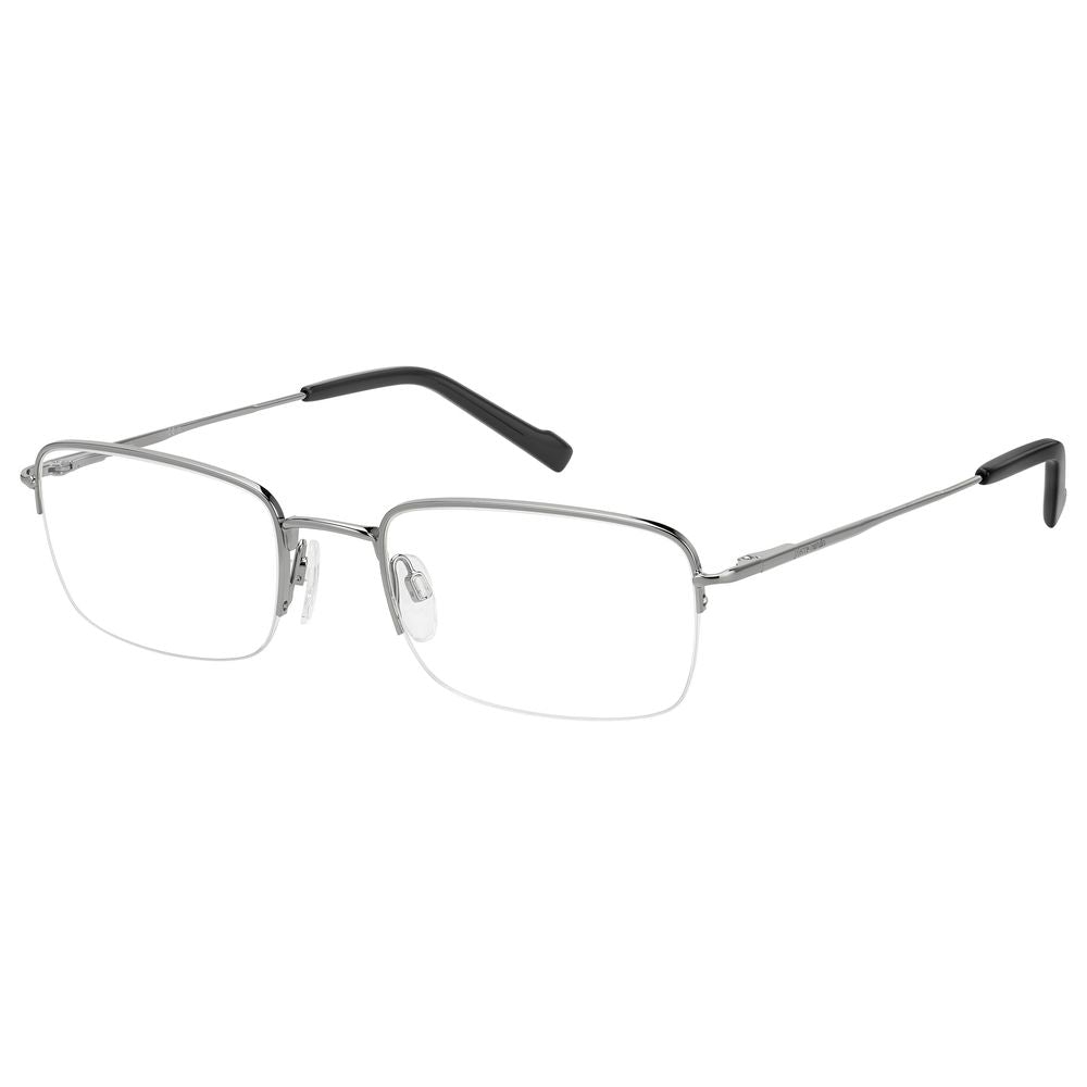 Montures de lunettes Pierre Cardin en métal gris