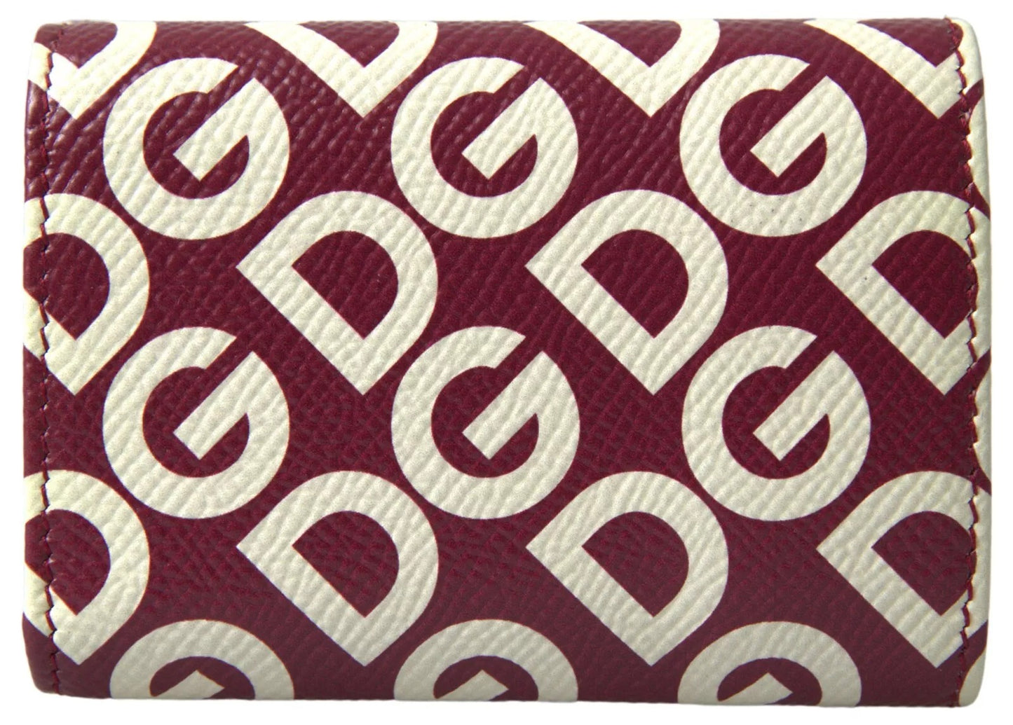 Dolce & Gabbana Multicolor DG Logo Mania Franse leren portemonnee met klep