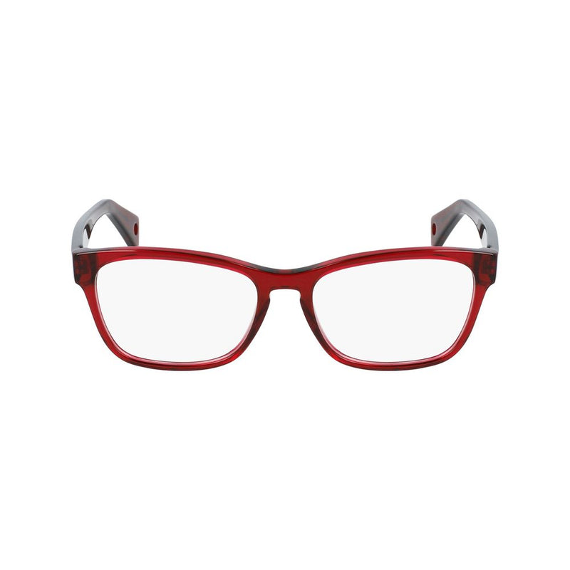 Lunettes Lanvin à montures rouges en acétate