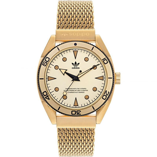 Adidas Gold roestvrijstalen horloge