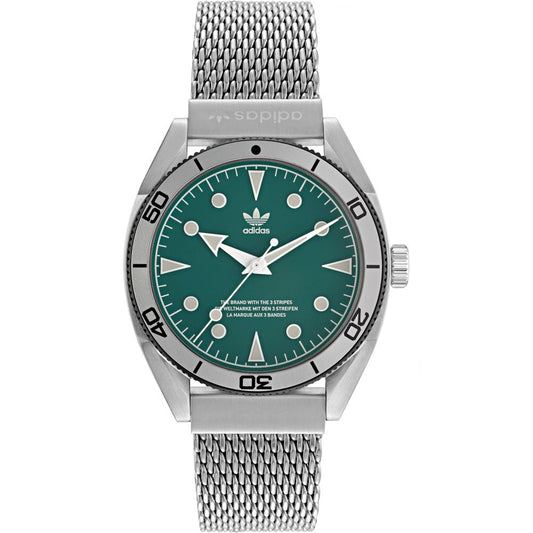 Adidas Grijs Roestvrijstalen Horloge
