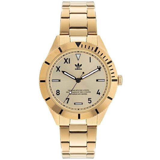 Adidas Gold roestvrijstalen horloge