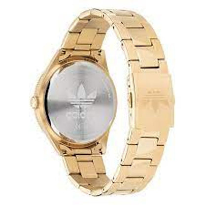 Montre Adidas en acier inoxydable doré