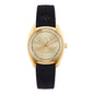 Adidas Zwart Leren Horloge