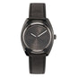 Adidas Zwart Leren Horloge
