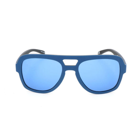 Adidas Blauwe Plastic Zonnebril