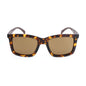 Lunettes de soleil Adidas en acétate marron