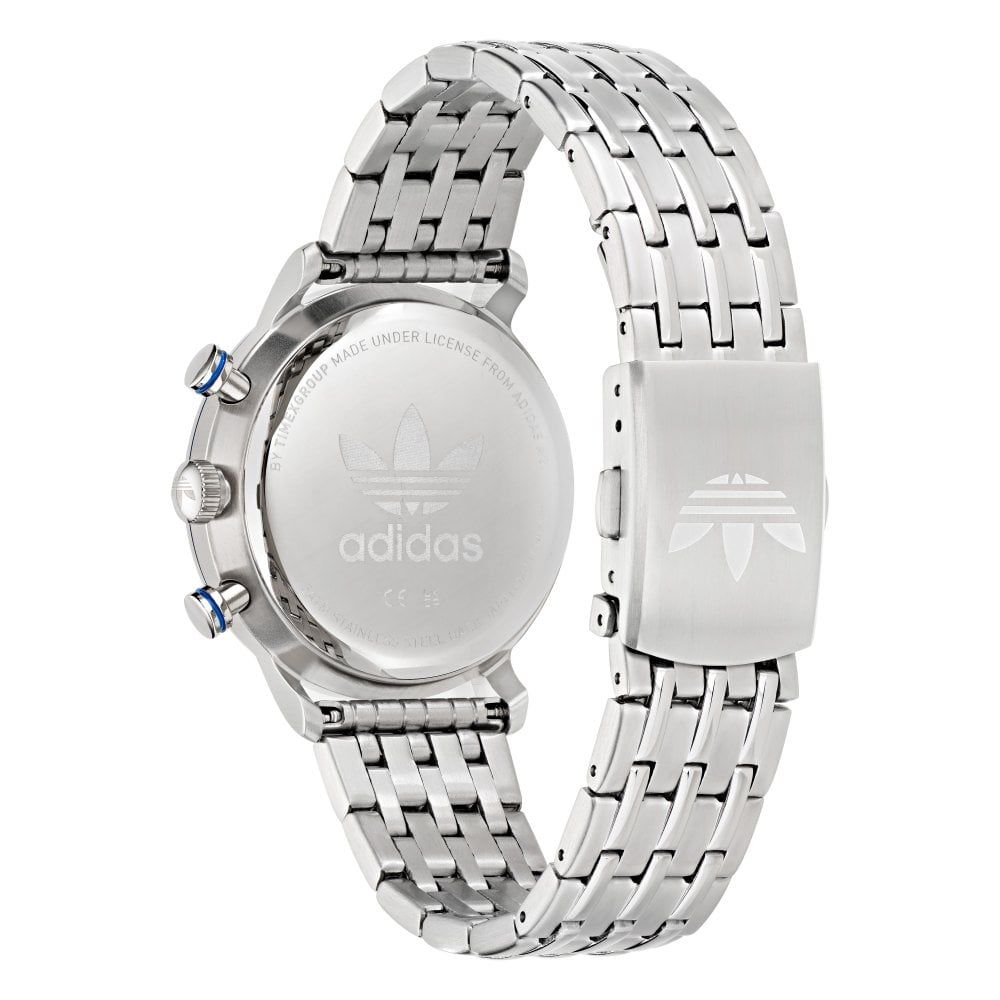 Montre Adidas en acier inoxydable gris