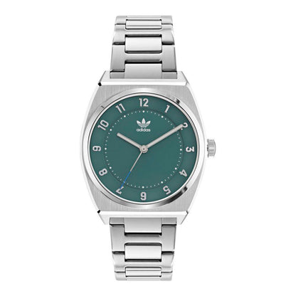 Adidas Grijs Roestvrijstalen Horloge