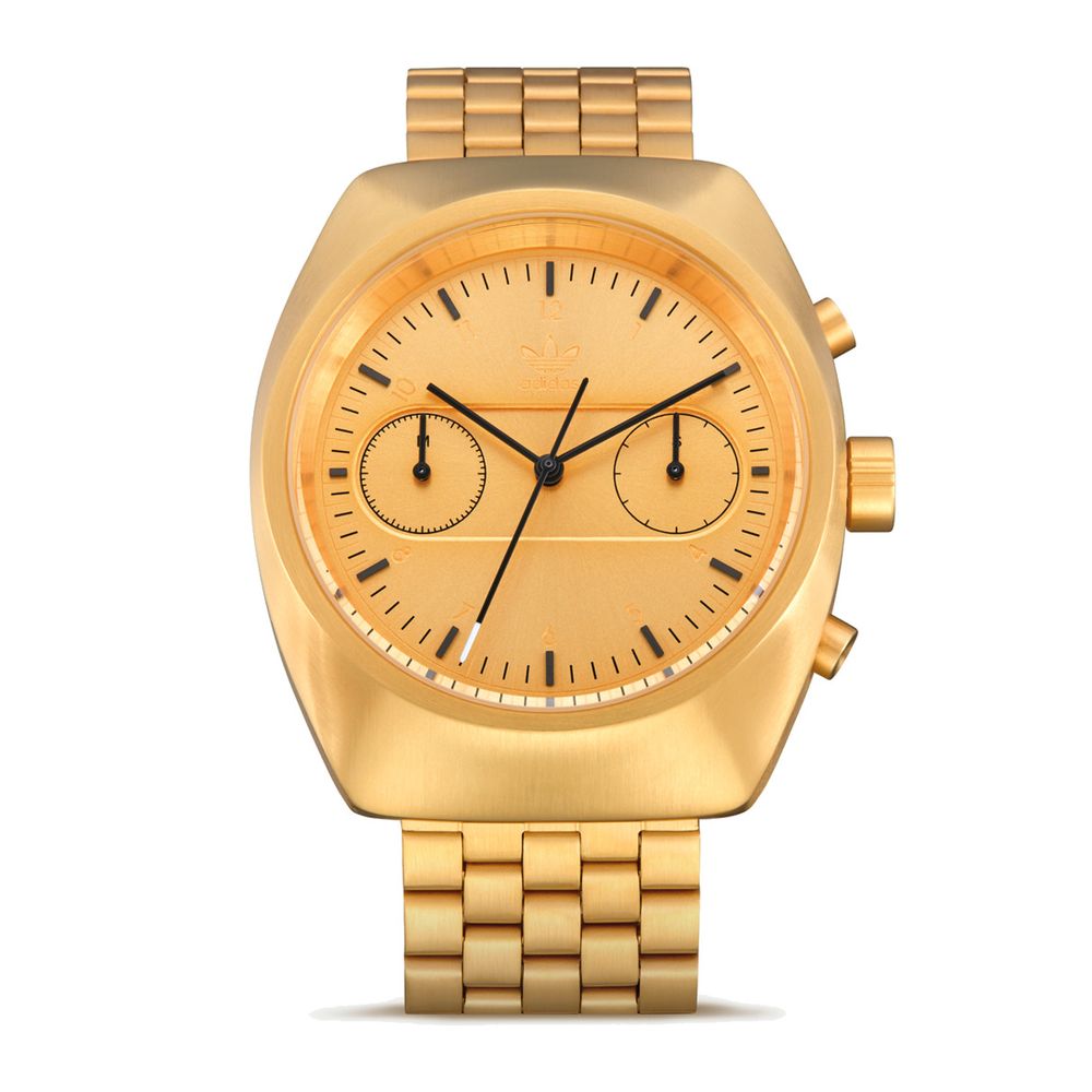 Montre Adidas en acier inoxydable doré