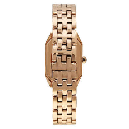 Montre Armani en acier inoxydable or rose