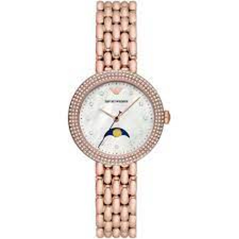 Montre Armani multicolore en acier inoxydable