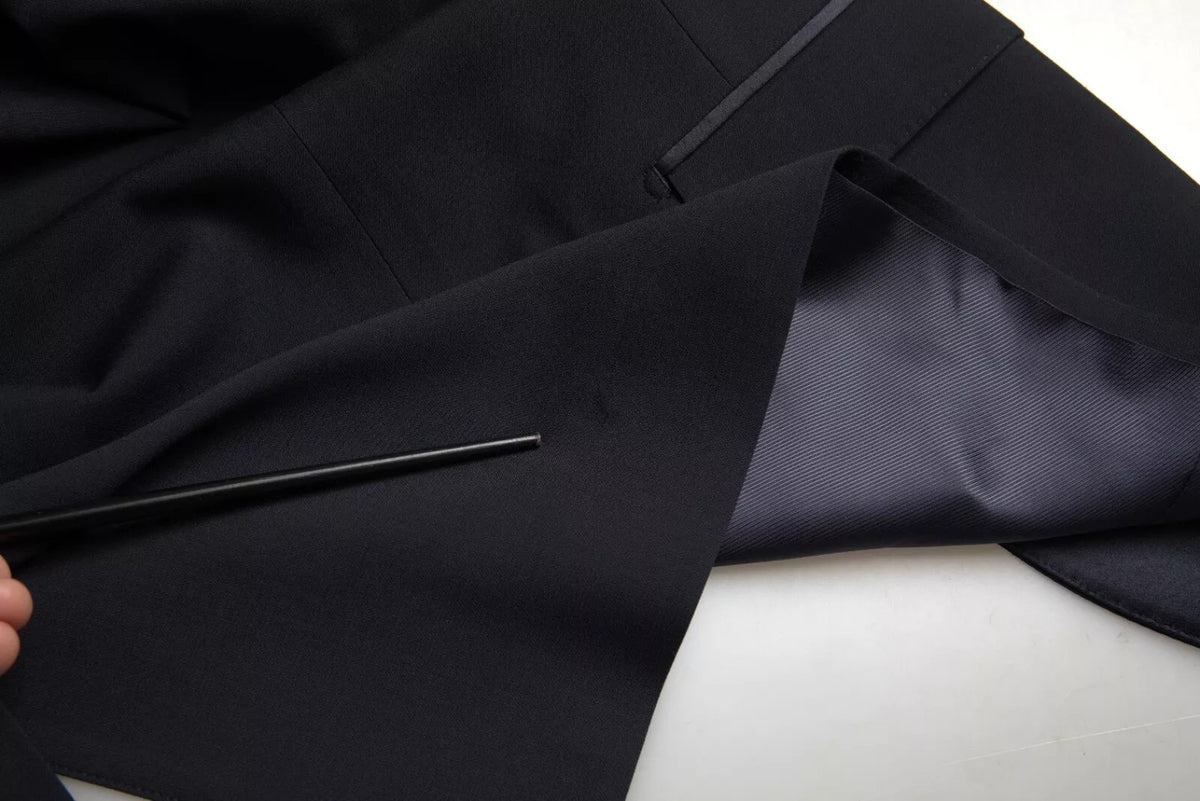 Dolce & Gabbana MARTINI Costume Noir 3 Pièces