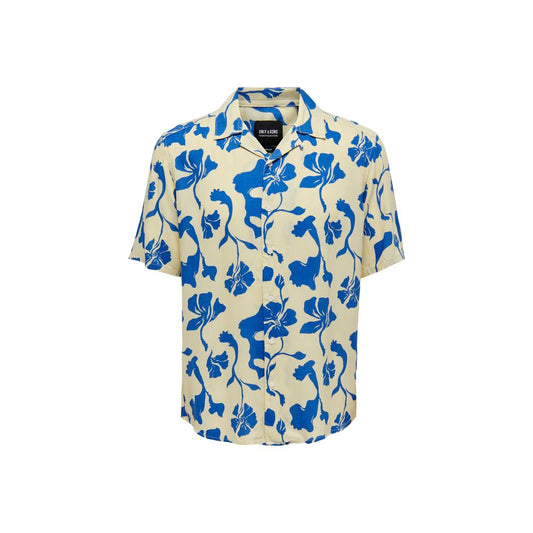 Only & Sons Bicolor Viscose Shortsleeve