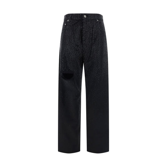 Pantalons Kim en Coton Golden Goose