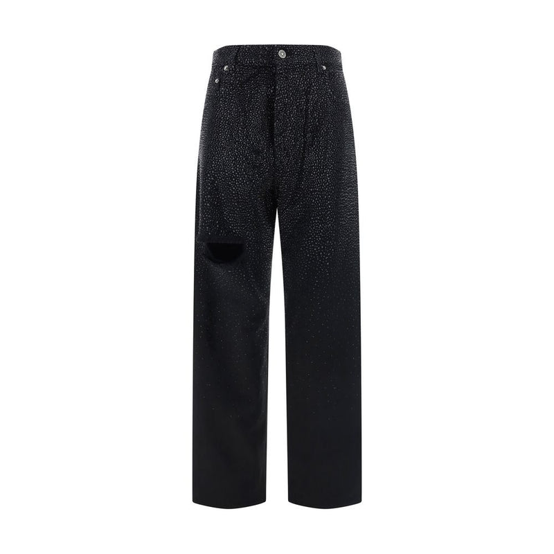 Golden Goose Kim Pants - Pantalons en Coton Chic Taille Basse