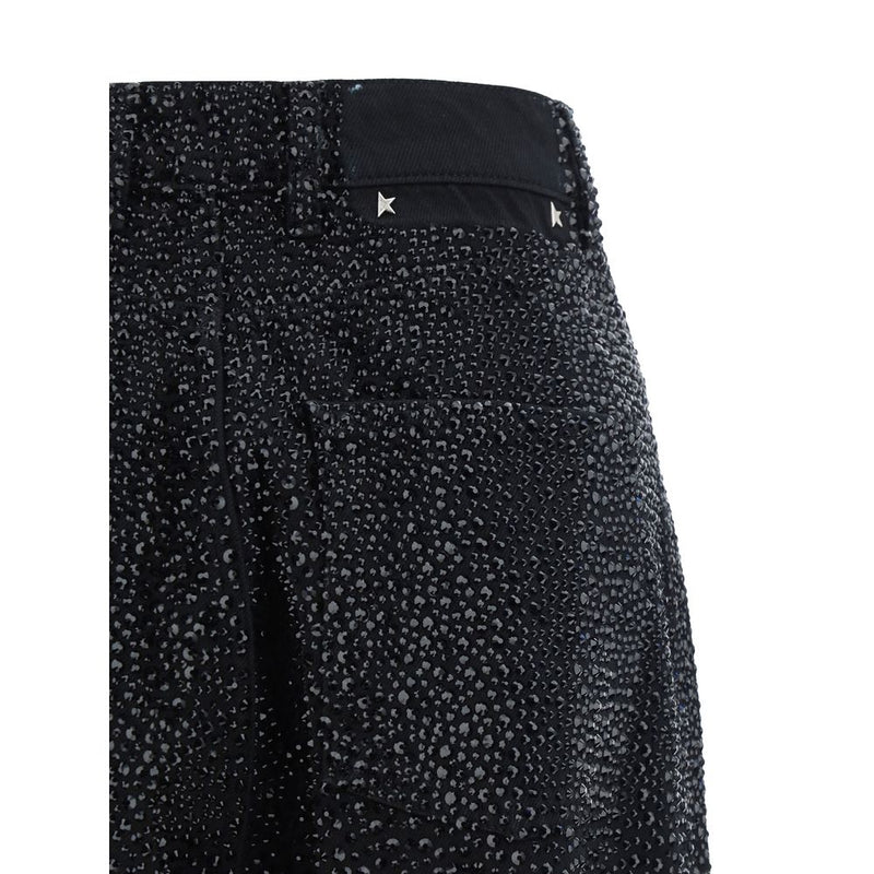 Golden Goose Kim Pants - Pantalons en Coton Chic Taille Basse