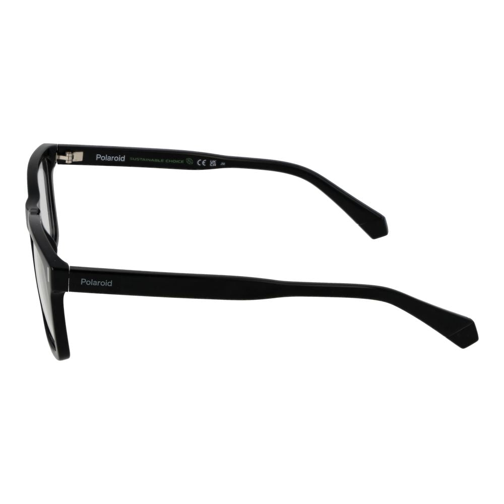 Monture de lunettes unisexes Polaroid noire - Élégance et durabilité