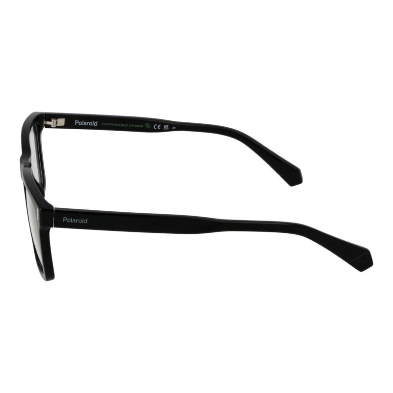 Monture de lunettes unisexes Polaroid noire - Élégance et durabilité