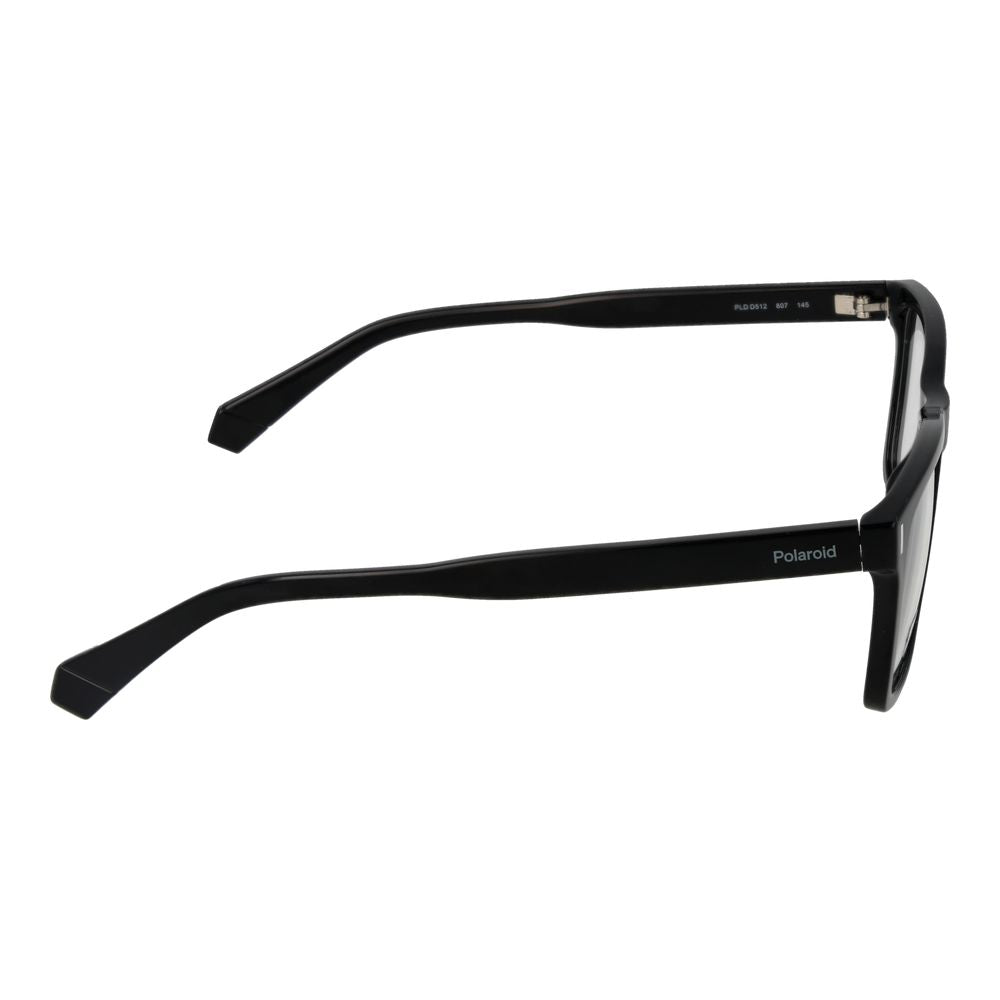 Monture de lunettes unisexes Polaroid noire - Élégance et durabilité